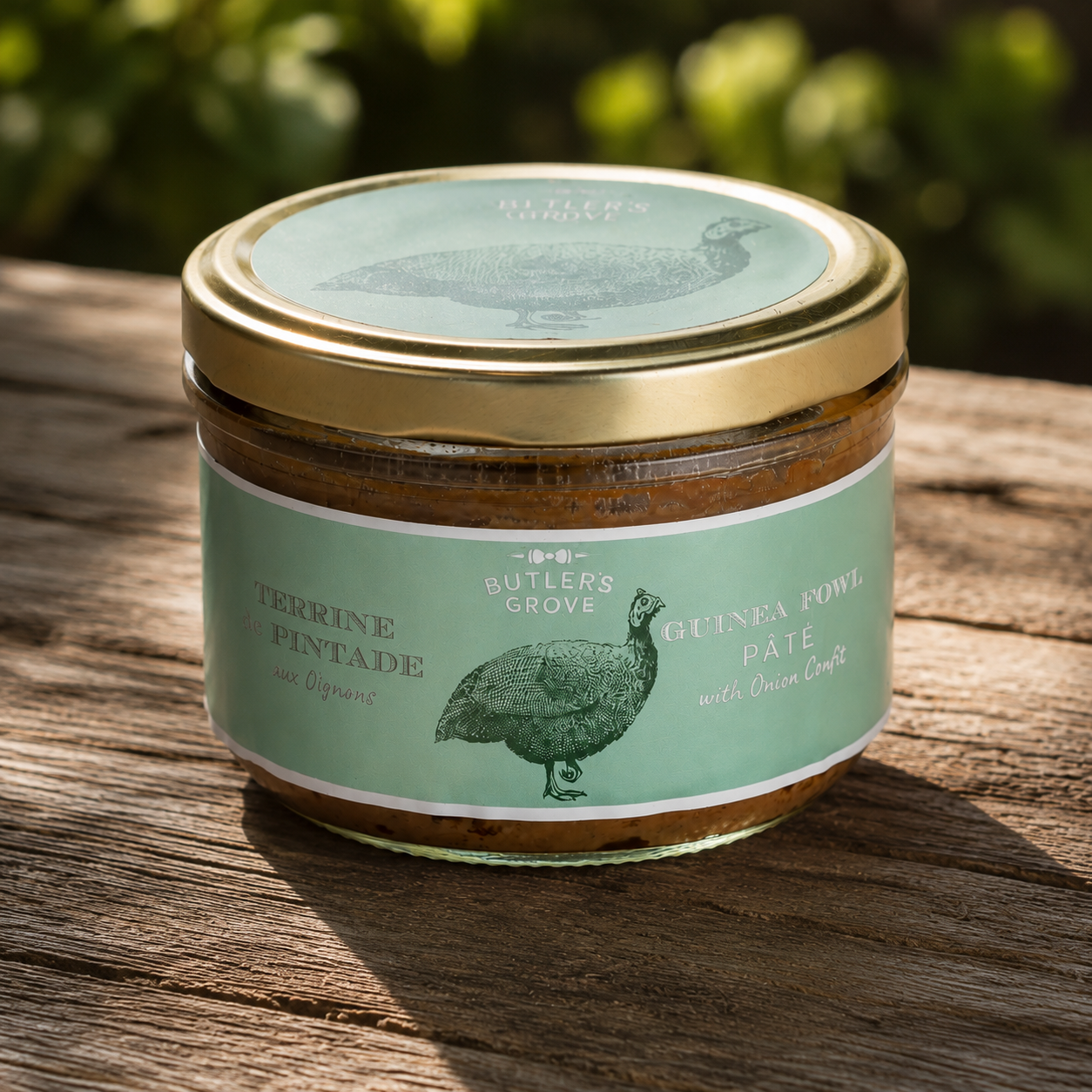Guinea Fowl Pâté with Onion Confit (180g)