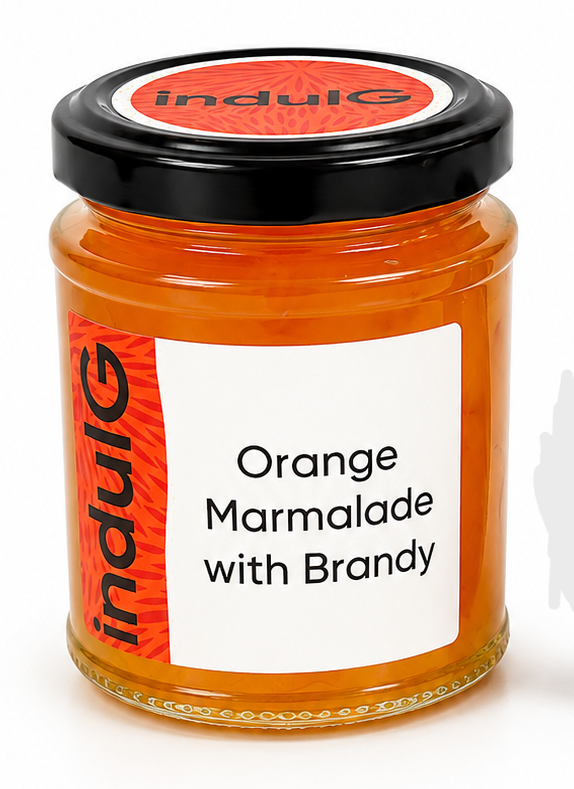 Christmas Orange Marmalade with Brandy (227g)