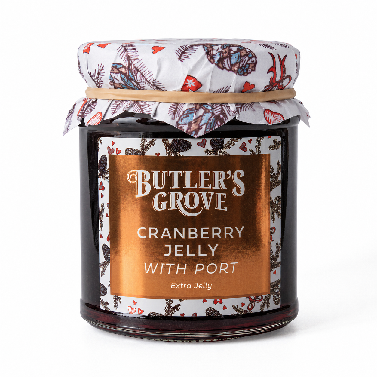 Cranberry & Port Christmas Jelly (227g)