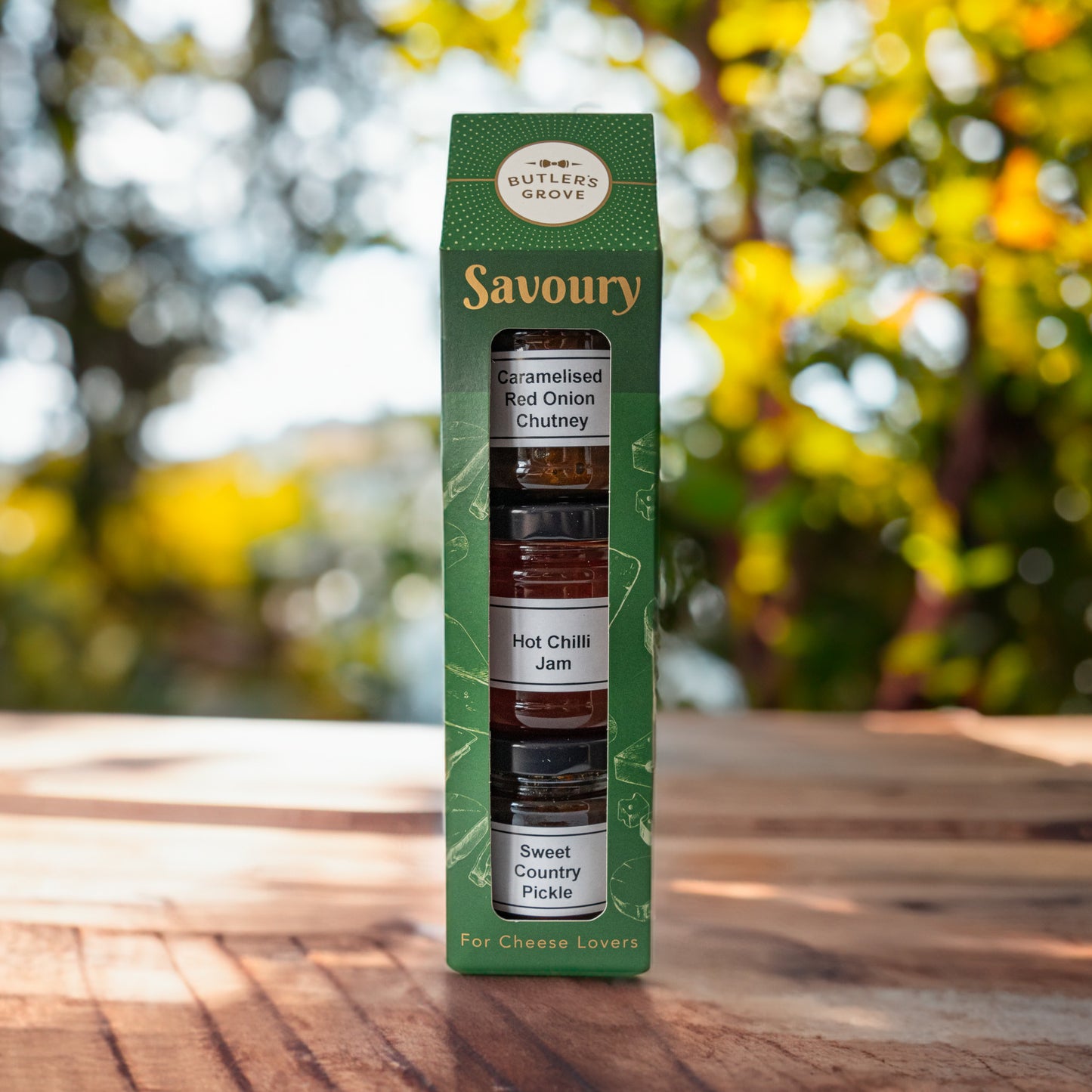 Savoury Triple Mini Preserves Gift Pack