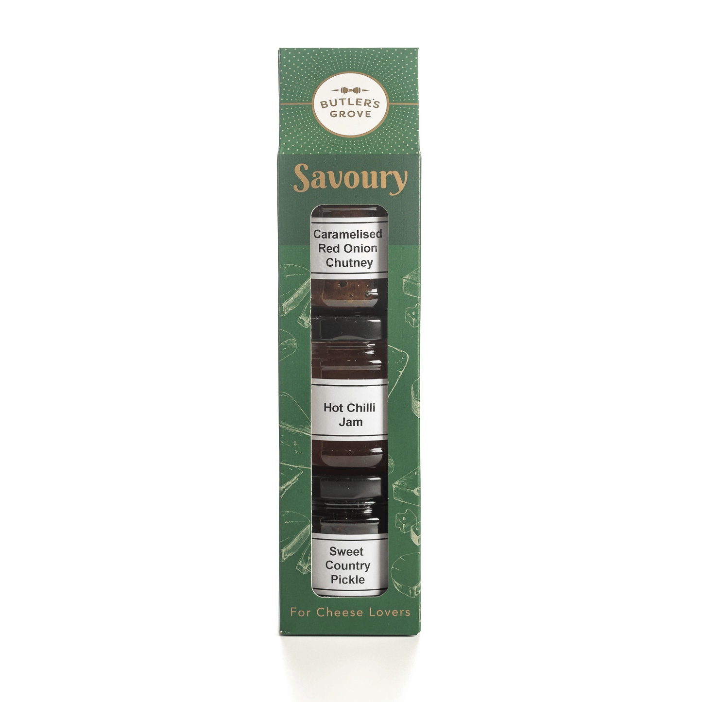 Savoury Triple Mini Preserves Gift Pack