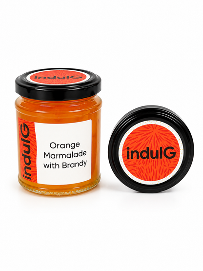 Christmas Orange Marmalade with Brandy (227g)