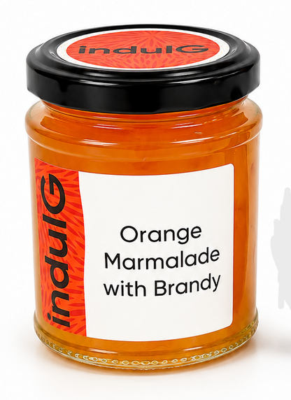 Christmas Orange Marmalade with Brandy (227g)