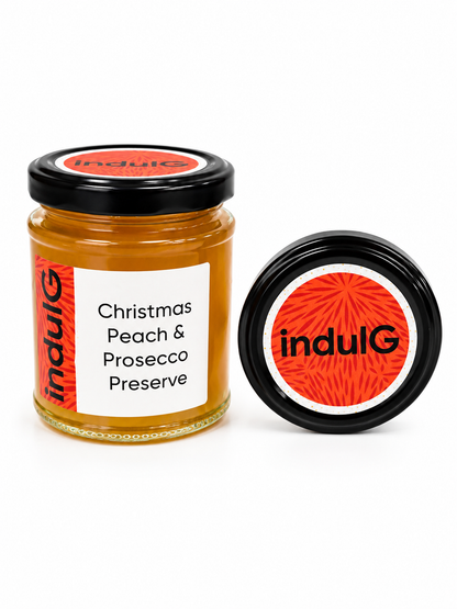 Christmas Peach & Prosecco Preserve (227g)