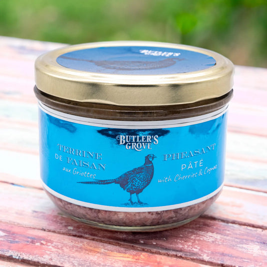 Pheasant Pâté with Cherries & Cognac (180g)