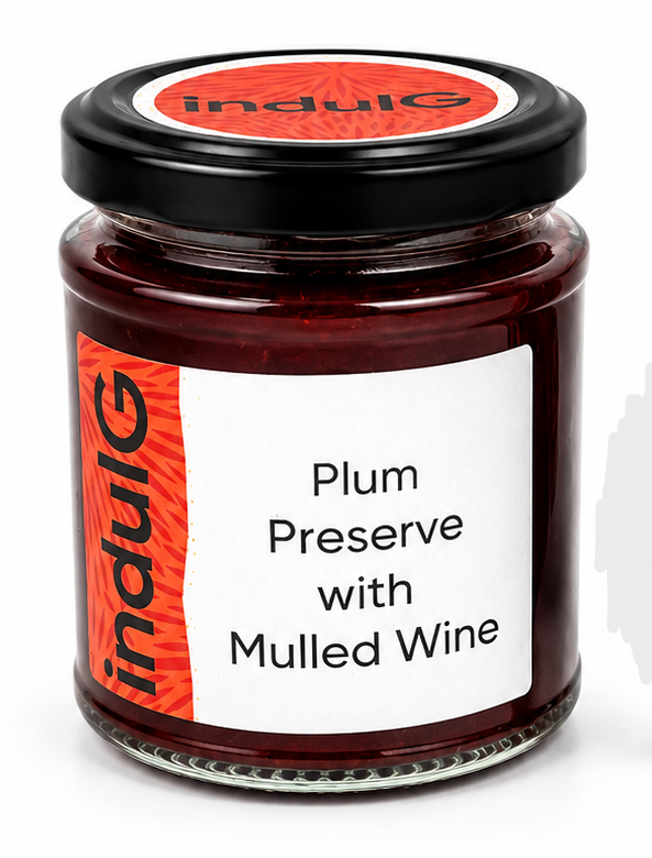 Plum Preserve with Mulled Wine (227g)