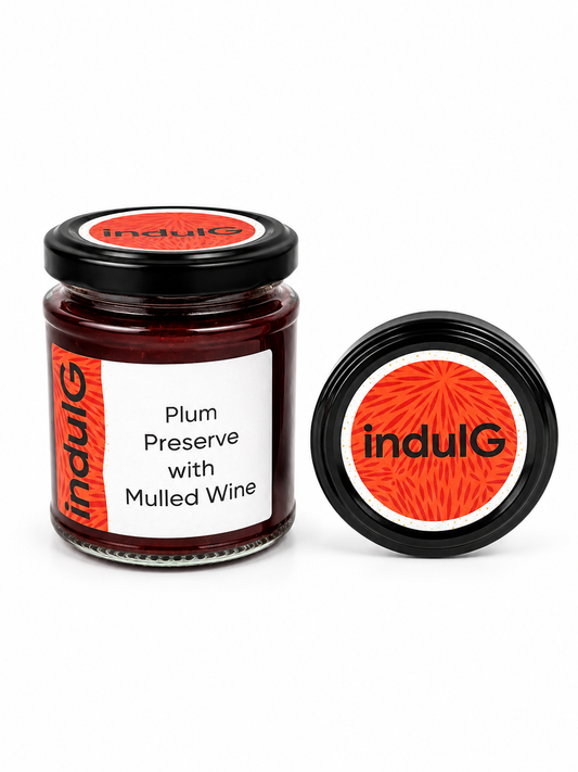 Plum Preserve with Mulled Wine (227g)