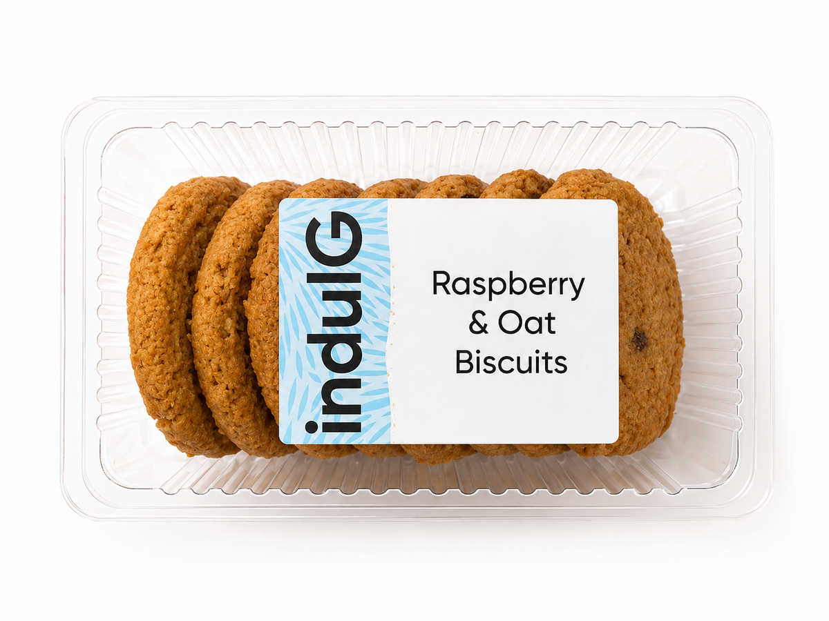 Raspberry & Oat Biscuits (150g)