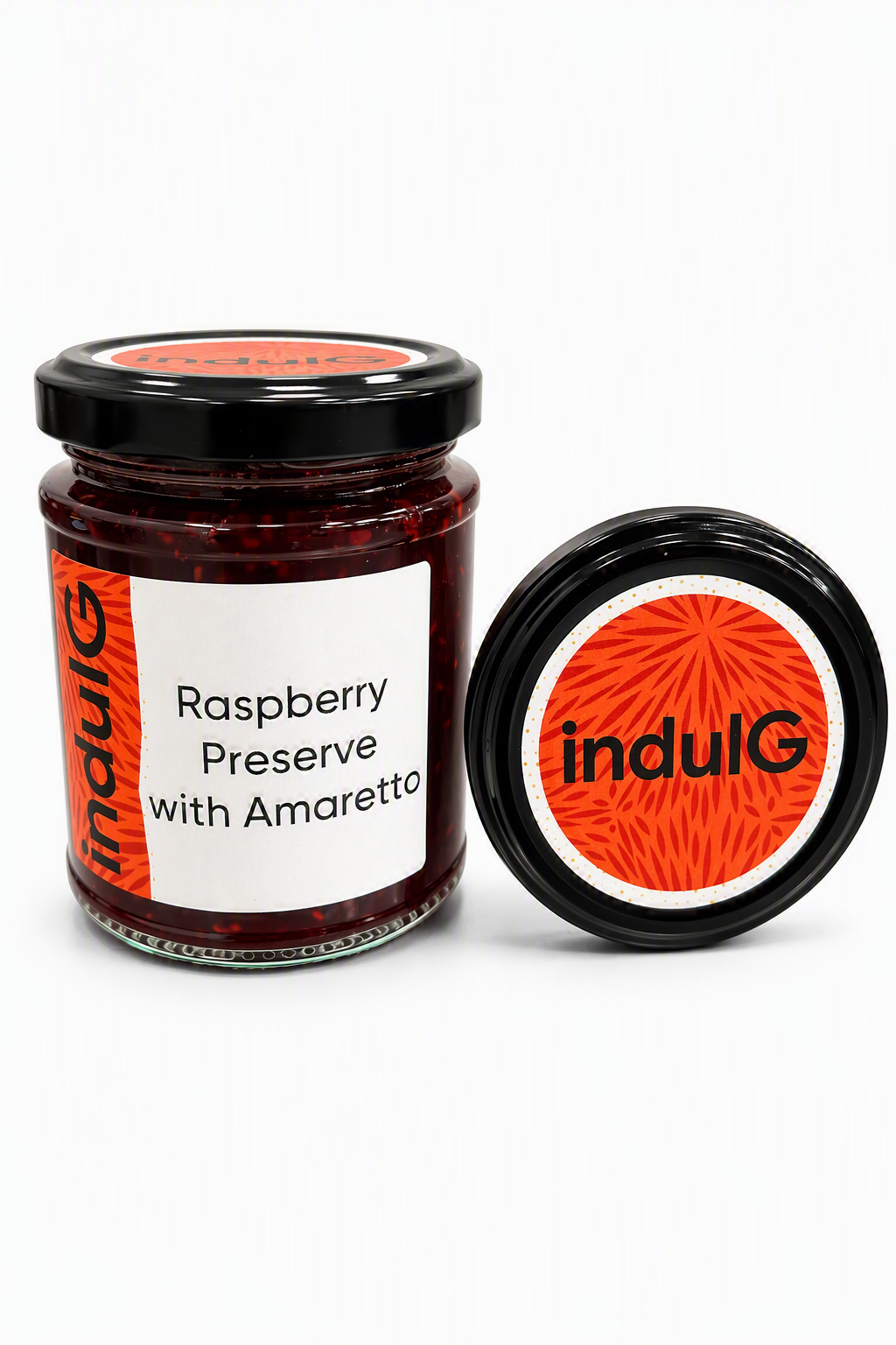 Raspberry Preserve with Amaretto (227g)