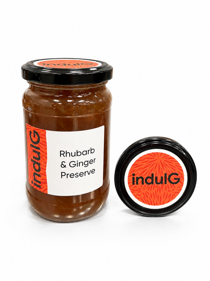 Rhubarb & Ginger Preserve (340g)