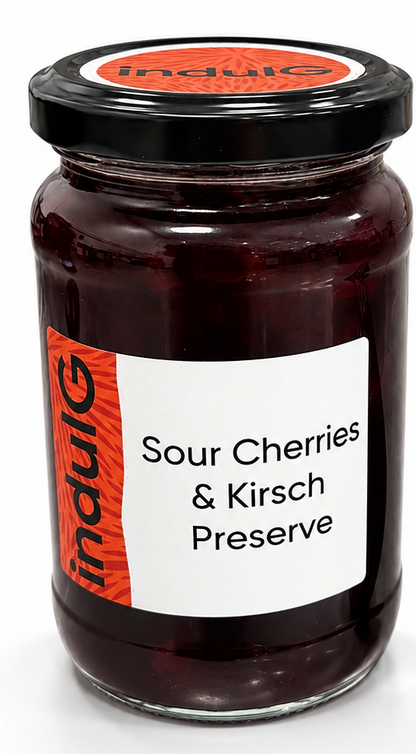 Sour Cherries & Kirsch Preserve (340g)