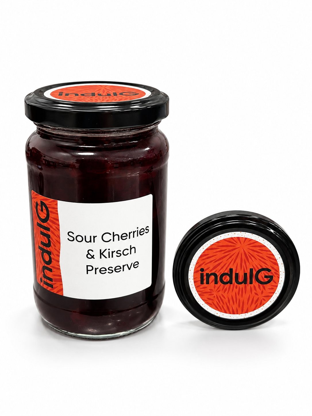 Sour Cherries & Kirsch Preserve (340g)