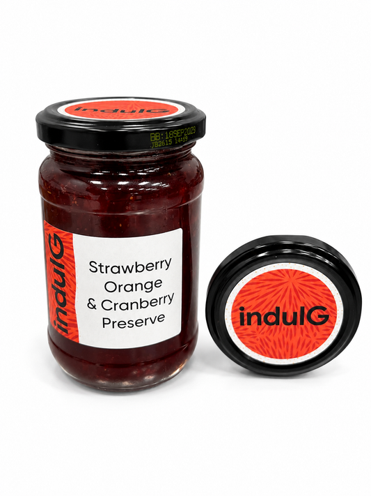 Strawberry, Orange & Cranberry Preserve (340g)