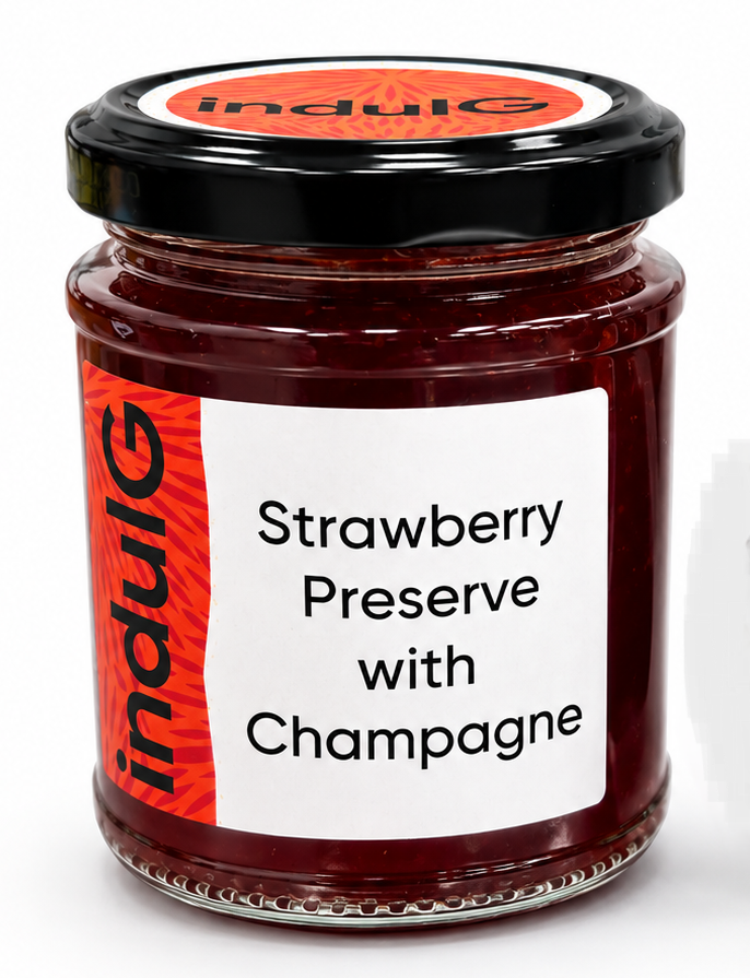 Strawberry Preserve with Champagne (227g)