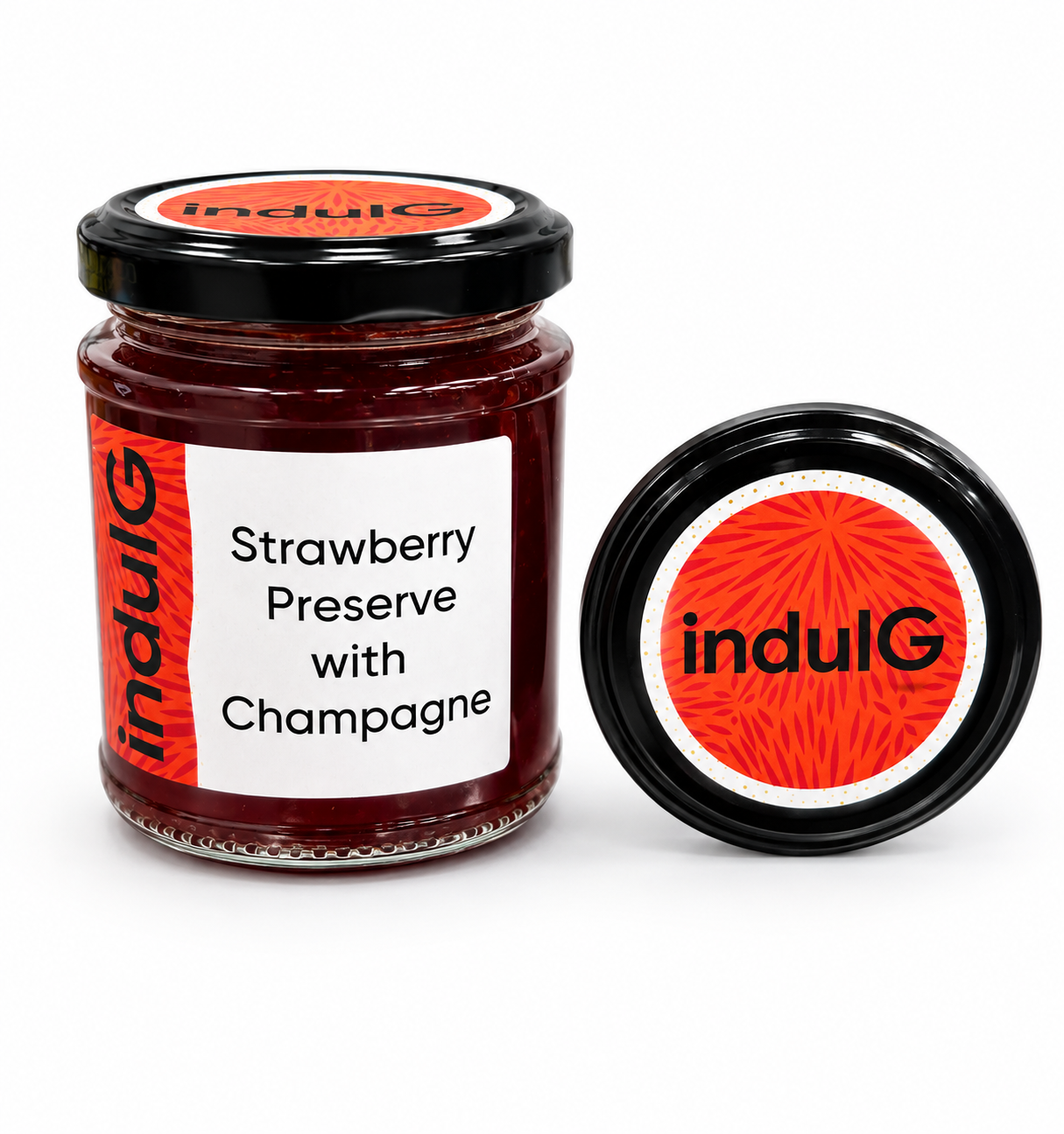 Strawberry Preserve with Champagne (227g)
